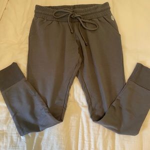 Free people movement joggers, grey, size medium, with pockets